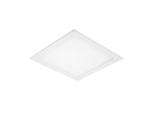Embutido led 12w taschibra aluminio quadrado 6500k