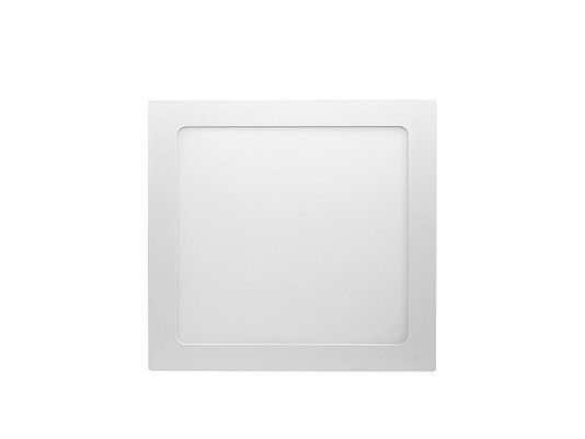 Embutido led 12w taschibra aluminio quadrado 6500k