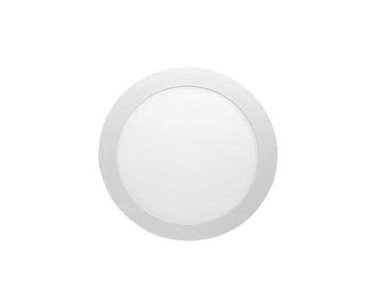 Embutido led 18w taschibra aluminio redondo 6500k 1260lm
