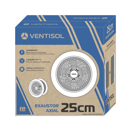 Exaustor residencial 25cm 220v ventisol