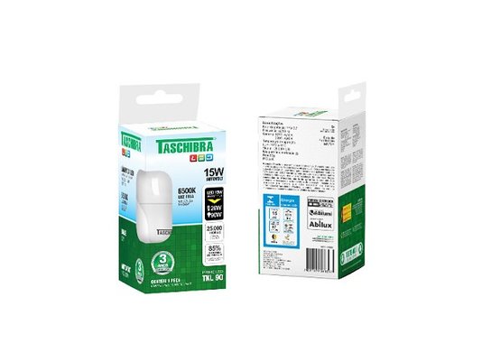 Lampada led 15w 6500k branca taschibra