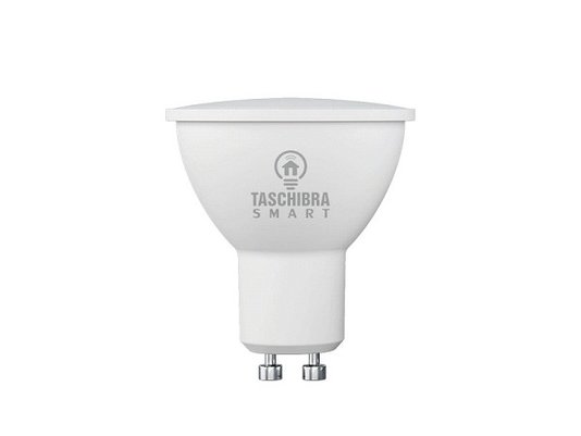 Smart lampada led dicroica mr16 4,8w rgb taschibra