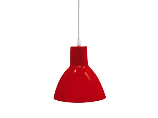 Pendente taschibra td622 vermelho 1xe27