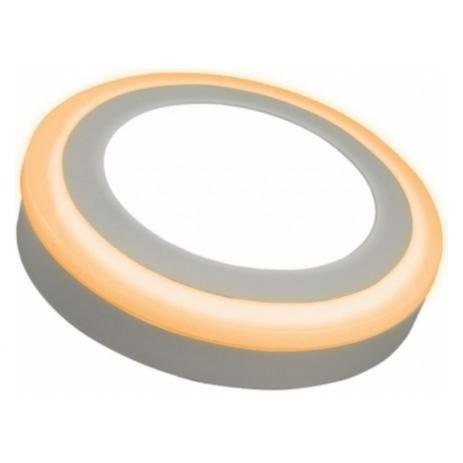 Plafon led dual color redondo branco 18w taschibra