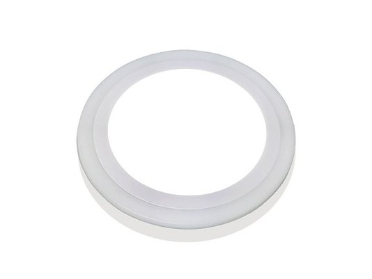 Plafon led dual color redondo branco 18w taschibra