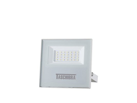 Refletor led branco 30w 6500k branca taschibra