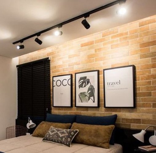 Trilho eletrificado 1,5 mt preto