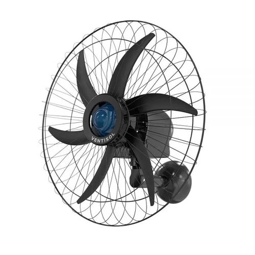 Ventilador parede 60cm falcon 230w preto bivolt ventisol