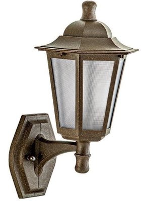 Arandela dital grega 1xe27 imbuia 8114