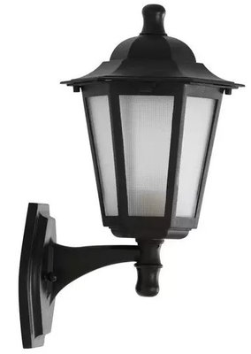 Arandela dital grega 1xe27 preto 8114