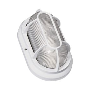 Arandela germany munich branca lente policarbonato