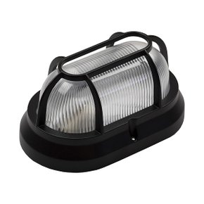 Arandela germany munich preta lente policarbonato