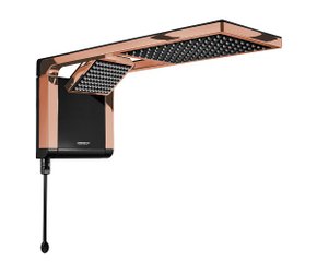 Chuveiro acqua duo rose gold 7800w 220v lorenzetti