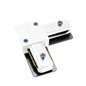 Conexao l para trilho eletrificado branco