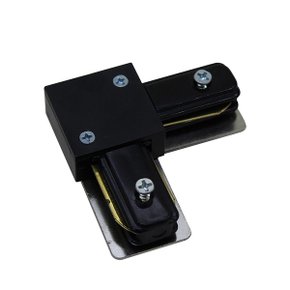 Conexao l para trilho eletrificado preto