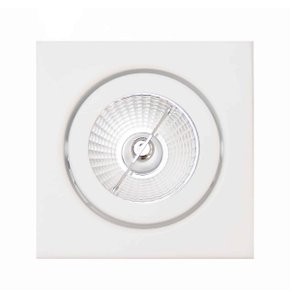 Embutido goli ar111 quadrado branco