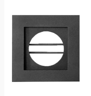 Embutido montare 1xpar20 preto