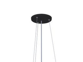 Kit pendente donuts preto fosco taschibra