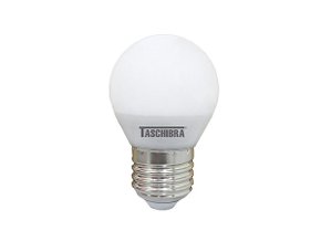 Lampada led bolinha 4,8w 2700k amarela taschibra