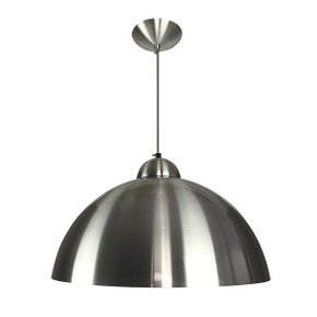 Pendente caisma 40cm 1xe27 escovado