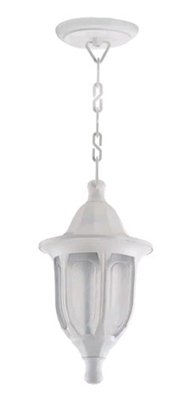 Pendente dital modena 1xe27 branco