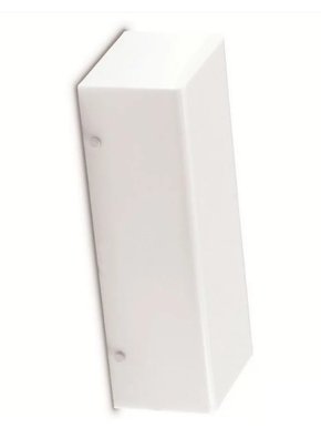 Plafon illumine 25x9cm acrilico 2xe27 branco