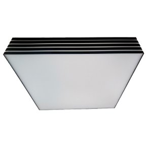 Plafon illumine 30x30cm selina 3xe27 preto