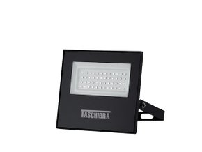 Refletor led preto 50w 3000k amarela taschibra