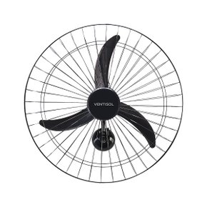 Ventilador parede 60cm 200w preto bivolt ventisol