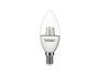 Lampada led vela e14 3w 2700k amarela taschibra