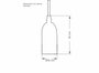 Pendente taschibra dot metal vintage cobre