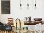 Pendente taschibra dot metal vintage preto