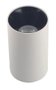 Plafon bronzearte tubo redondo 1xgu10 branco