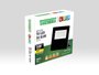 Refletor led preto 30w 3000k amarela taschibra
